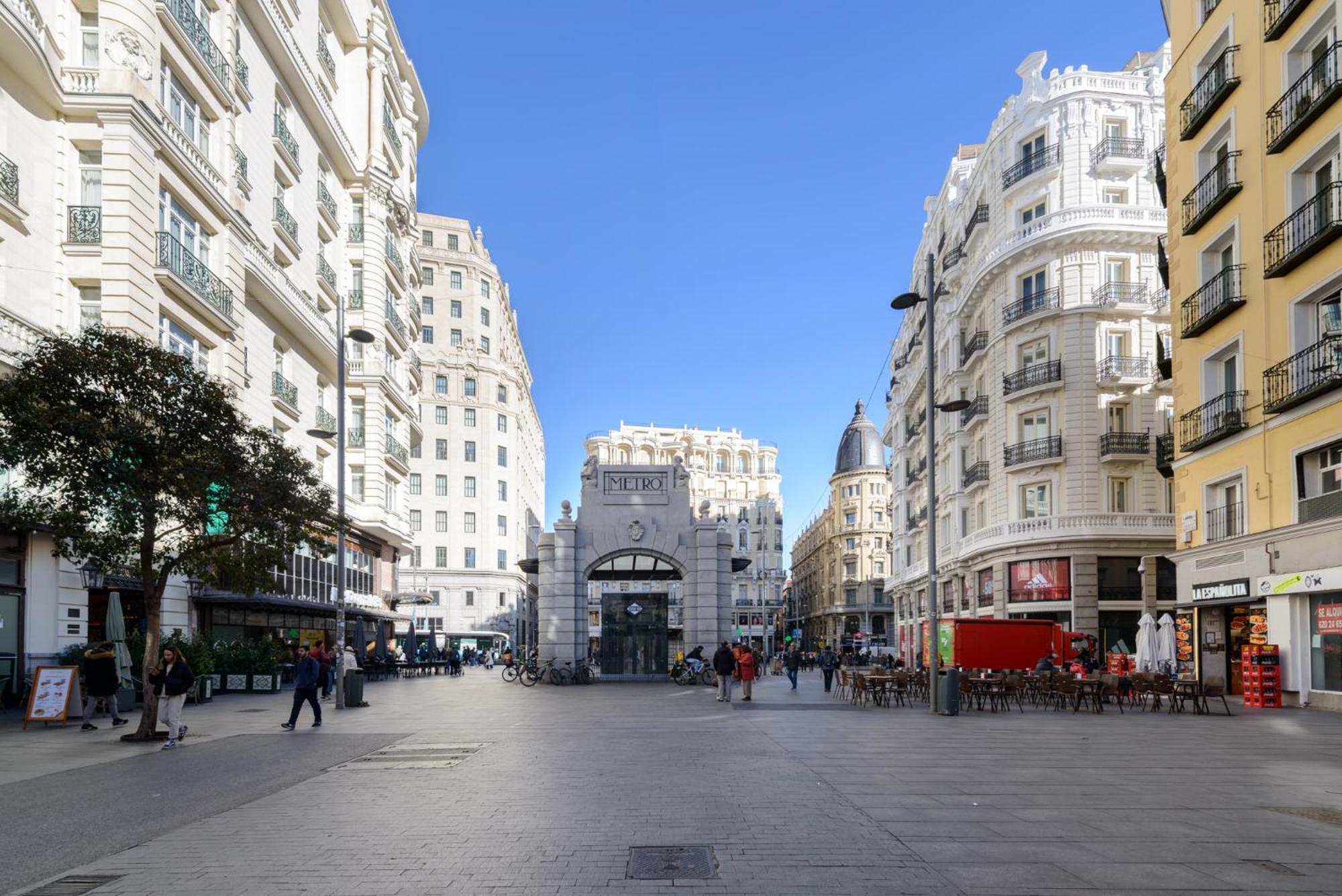 Gran Via-Sol Spacious Apartment 3 Bedrooms & 2 Wcs 마드리드 외부 사진